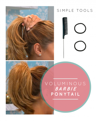 barbie doll ponytail